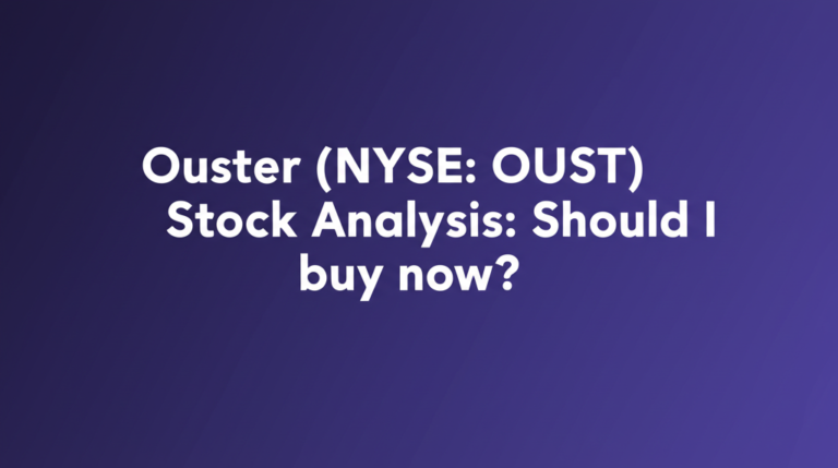 Ouster (NYSE: OUST) Stock Analysis: Should You Buy Now?